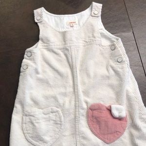 Toddler corduroy dress